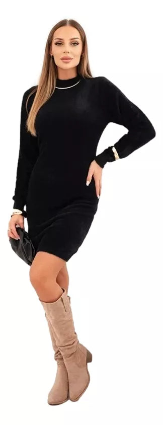 Women's black dress Walt