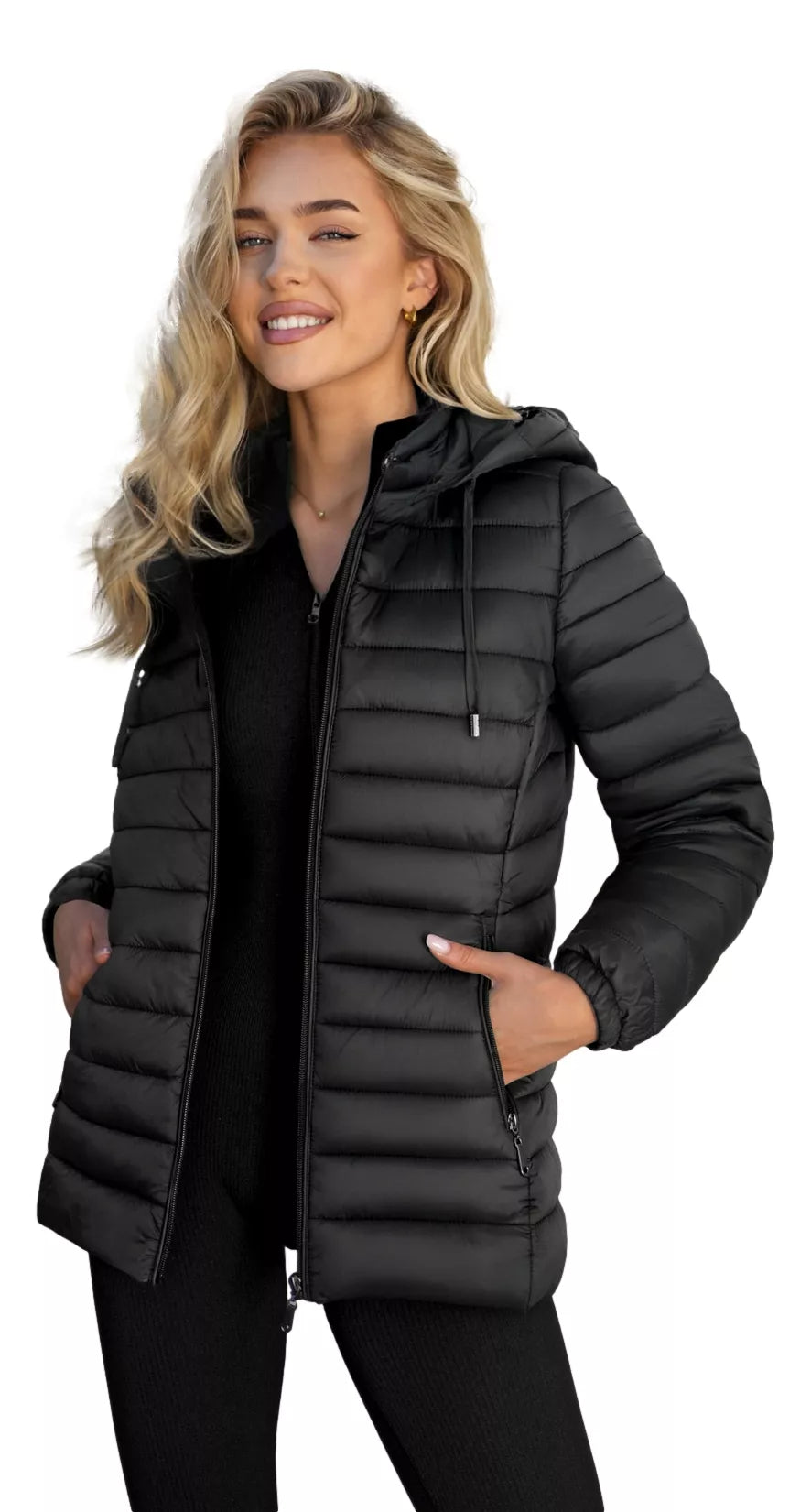 Women's black jacket Albi