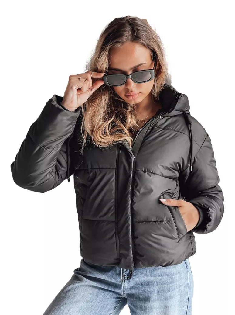Women's black jacket Snowlike