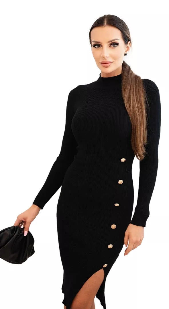 Women's black dress Berna
