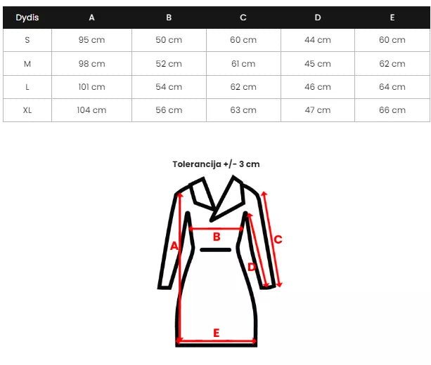 Women's black winter jacket with hood Merin