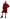 Women's burgundy insulated dress with hood Leagve