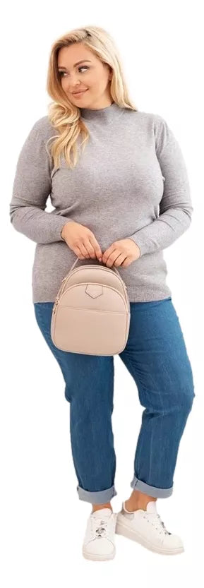 Women's gray sweater Kato