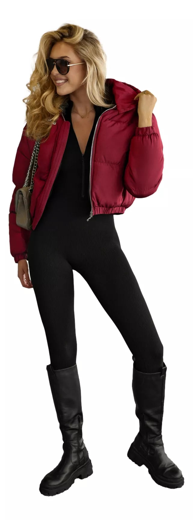 Women's red jacket Trini