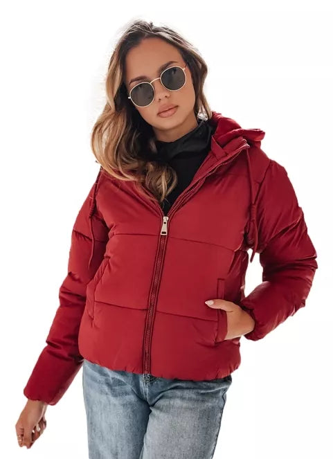 Women's red jacket Glam