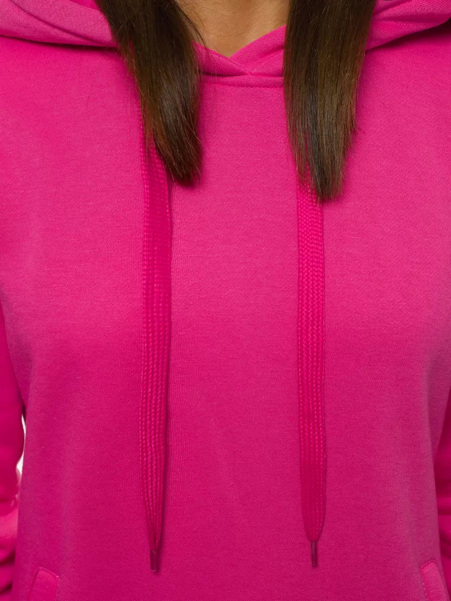 Women's pink dress with a hood Margaret