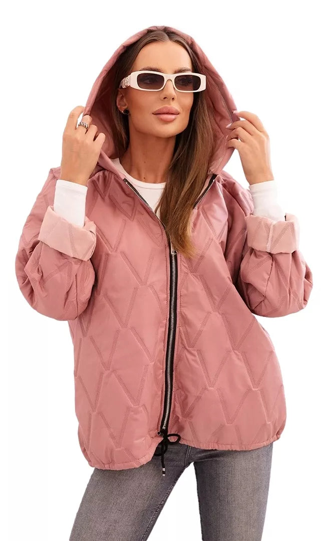 Women's pink jacket Aren