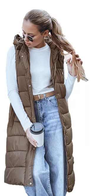 Women's brown vest Legacy