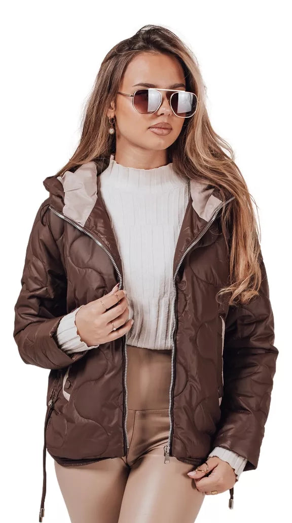 Women's brown jacket Olin