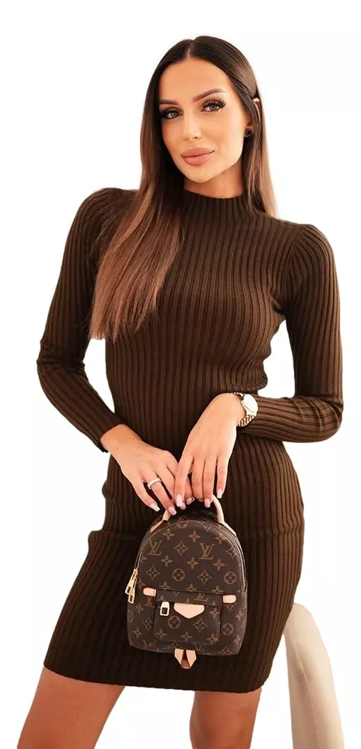 Women's brown dress Laris