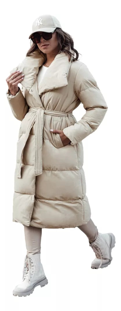 Women's brown quilted jacket Favi