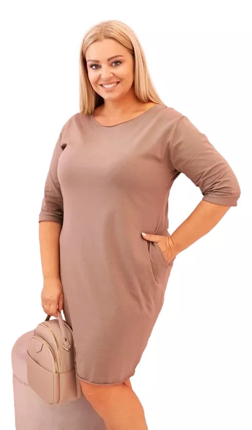 Women's brown dress Lena