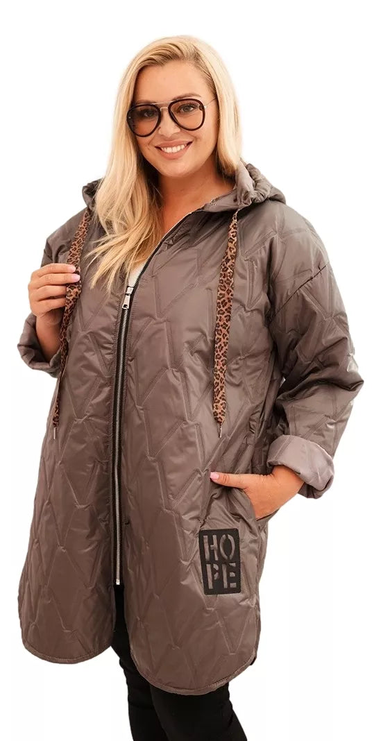 Women's brown jacket Hope
