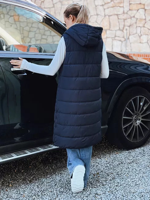 Women's navy blue vest Legacy