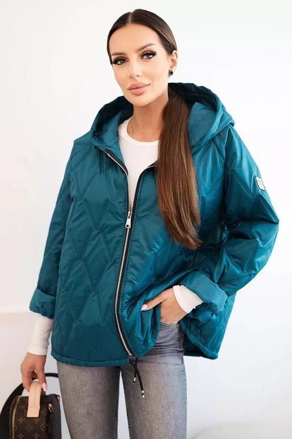 Women's turquoise sweater Evelin