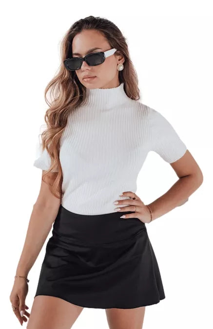 Women's white sweater Bela