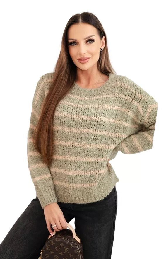 Women's khaki sweater Soft