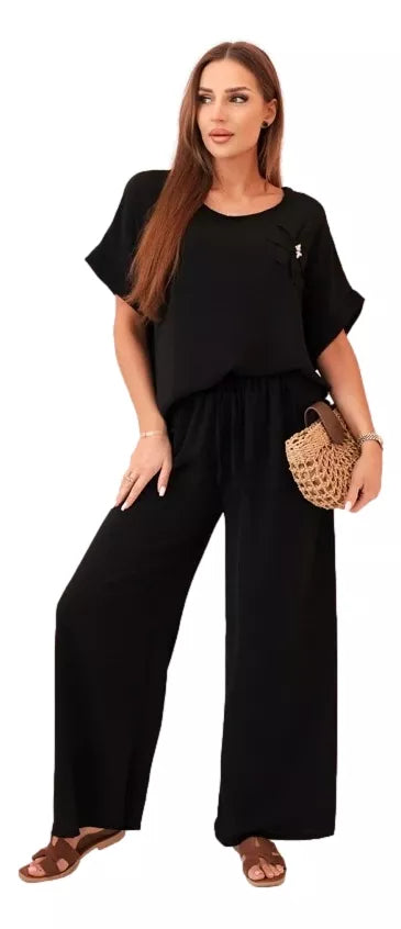 Women's black suit Loren