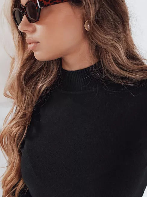 Women's black sweater Lena