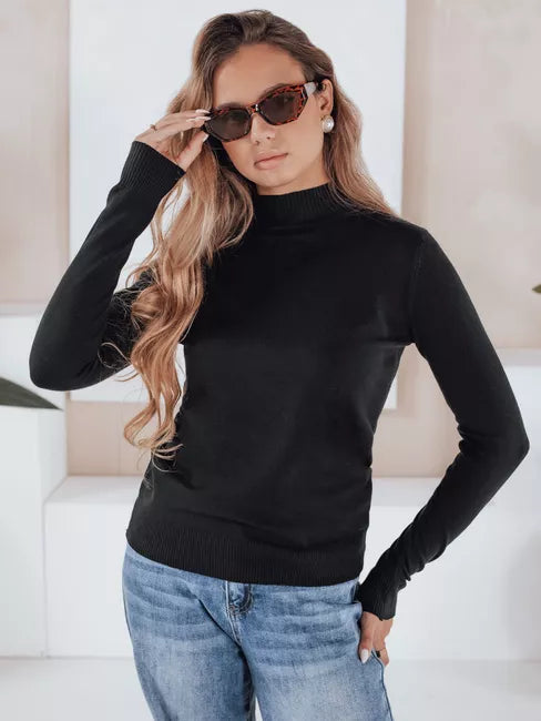 Women's black sweater Lena