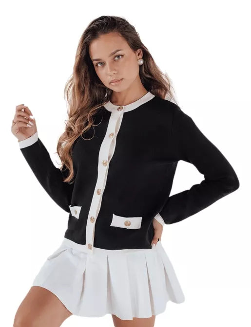 Women's black sweater Merlin