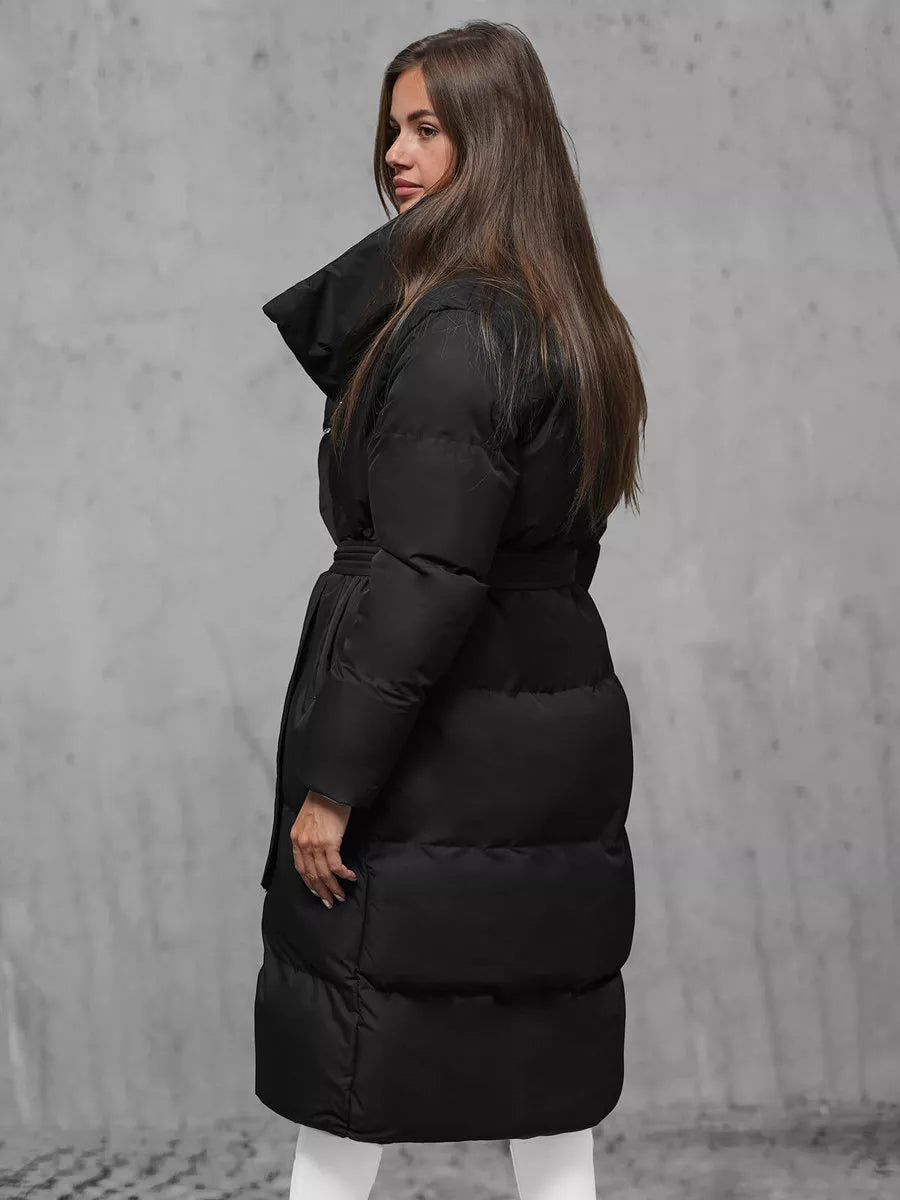 Women's black coat Korper
