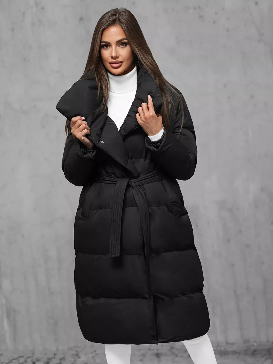 Women's black coat Korper