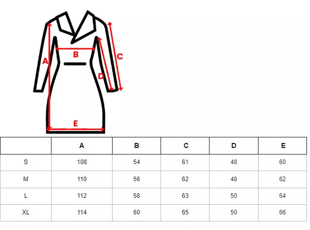 Women's black coat Korper