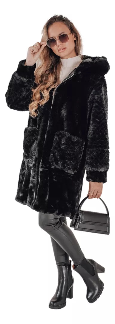 Women's black coat Modi