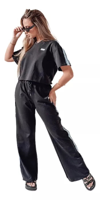 Women's black tracksuit Sport Like