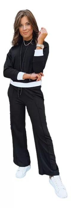 Newport women's black tracksuit