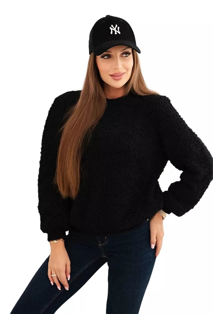Women's black sweater Kaja