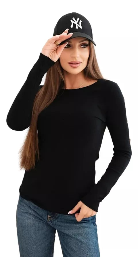 Women's black sweater Renat
