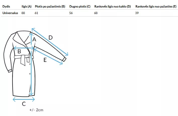 Women's blue coat Rita