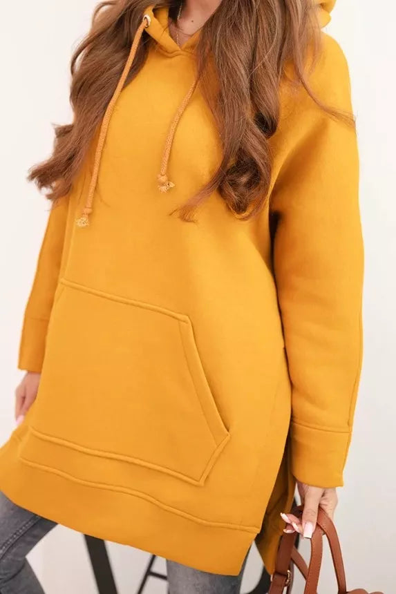 Women's orange hoodie Wine