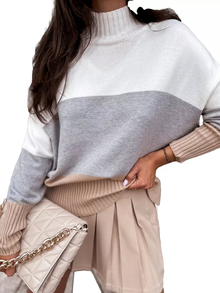 Women's gray sweater Serin