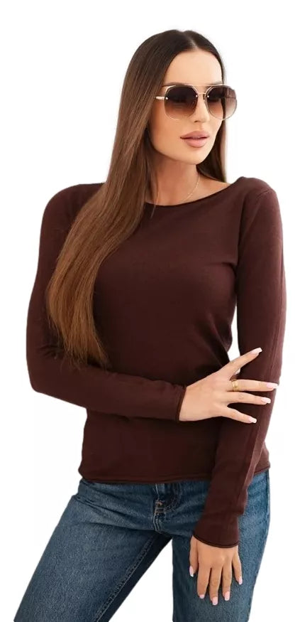 Women's brown sweater Renat