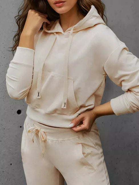 Women's brown hoodie Sonia