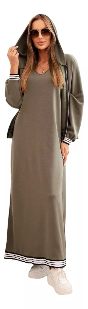 Women's brown casual set Donan