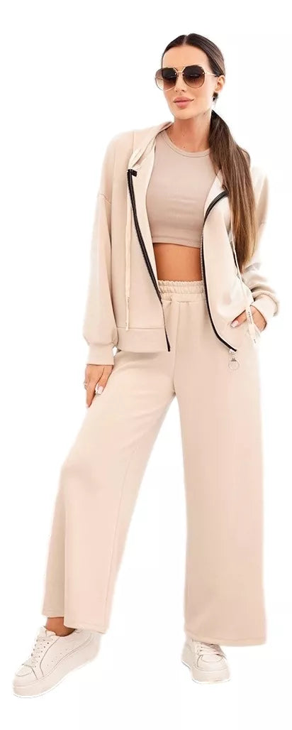 Women's brown casual suit Jener