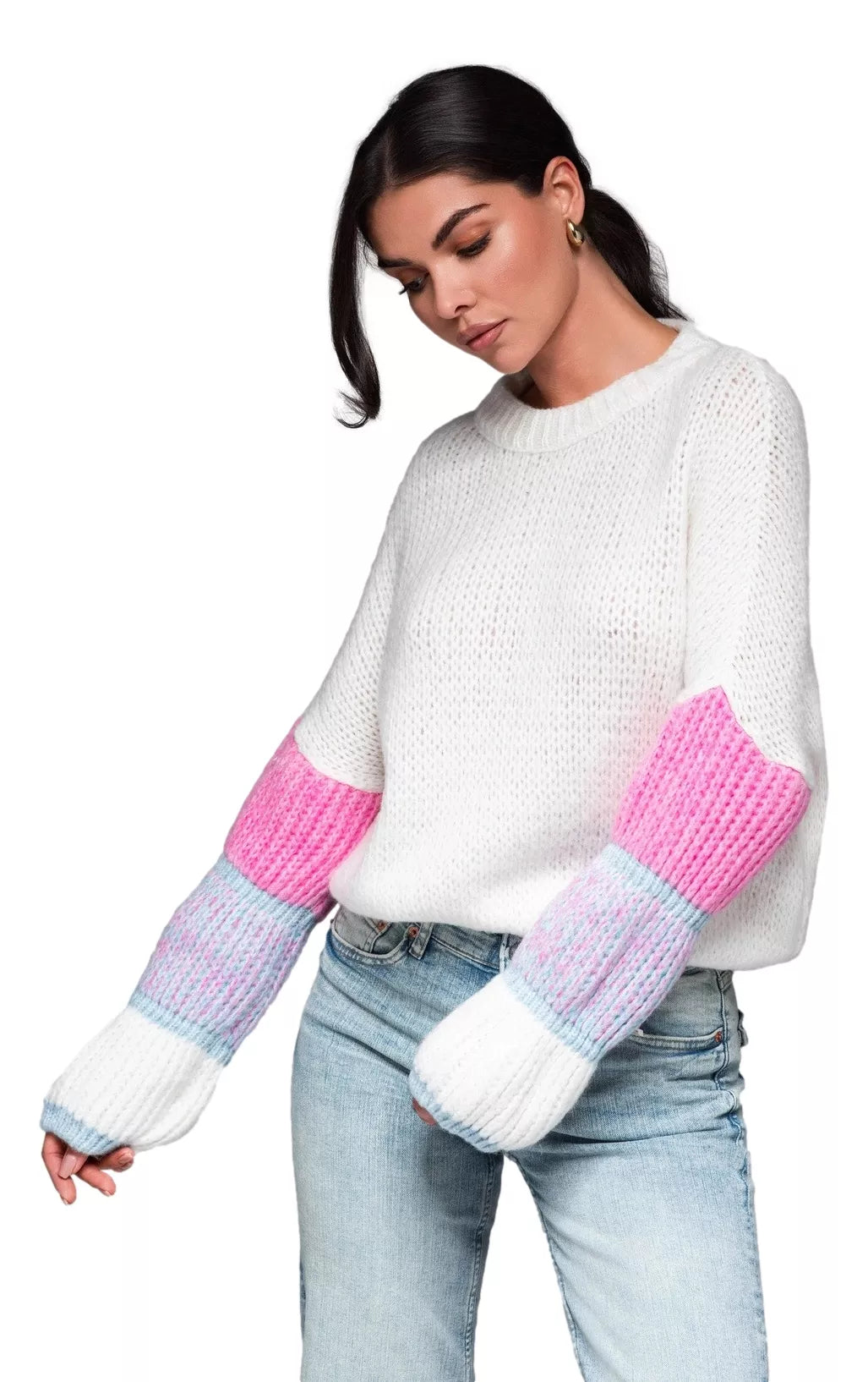 Women's brown sweater Bright