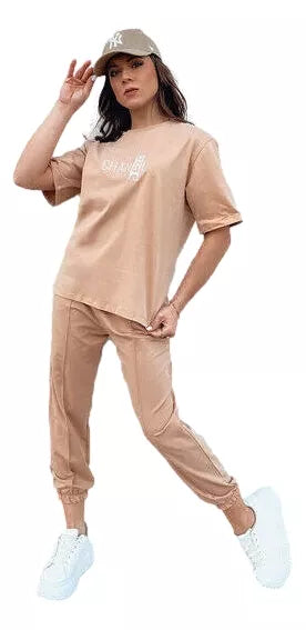 Women's brownish tracksuit Change