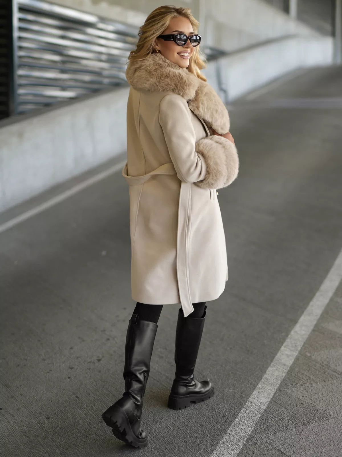 Women's brown coat Classy