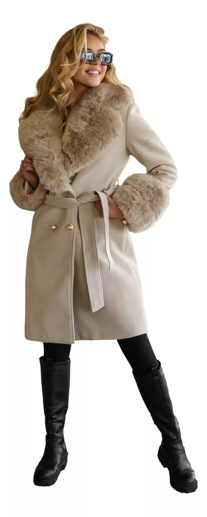 Women's brown coat Classy