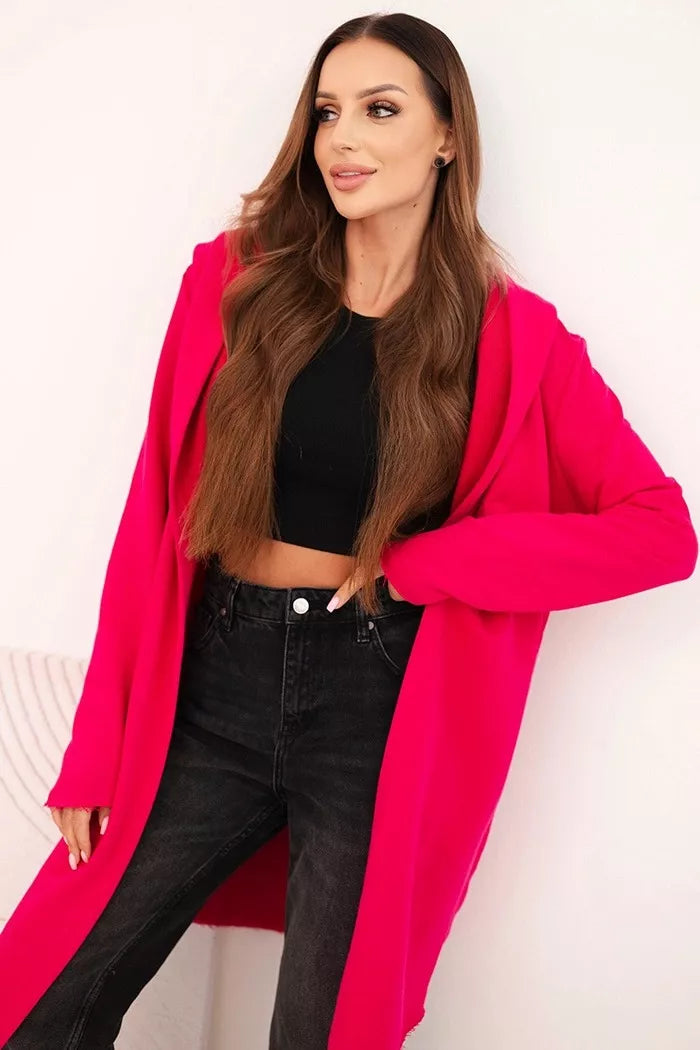 Women's bright pink Alison hoodie