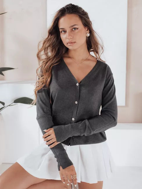 Women's dark gray sweater Glow