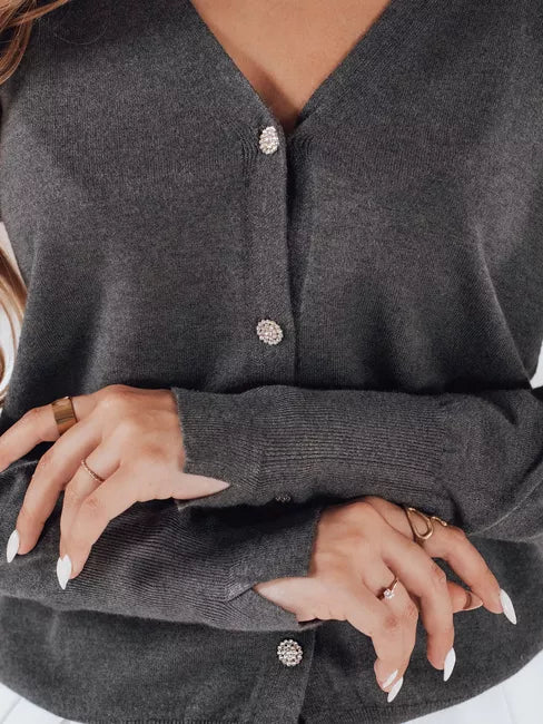 Women's dark gray sweater Glow