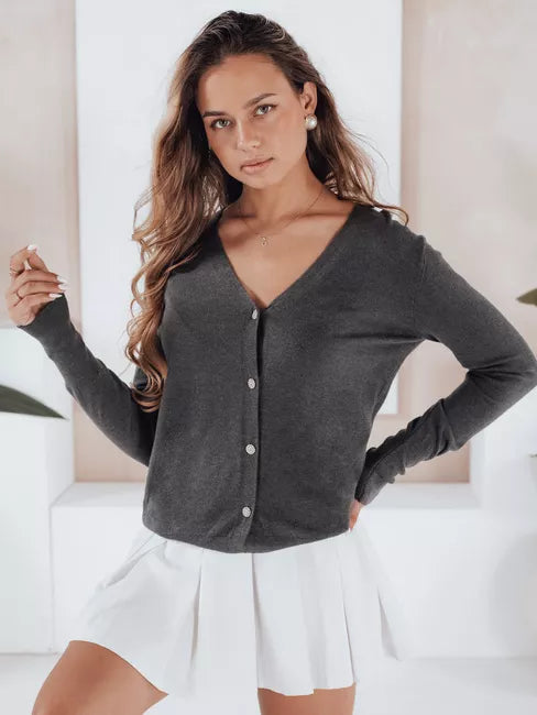 Women's dark gray sweater Glow