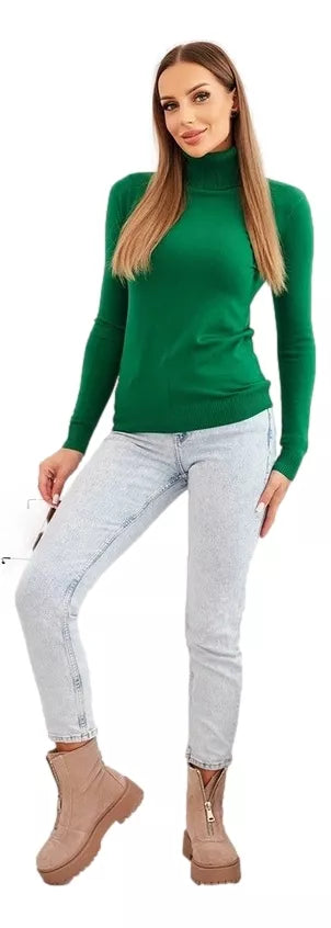 Women's green sweater Cloud 