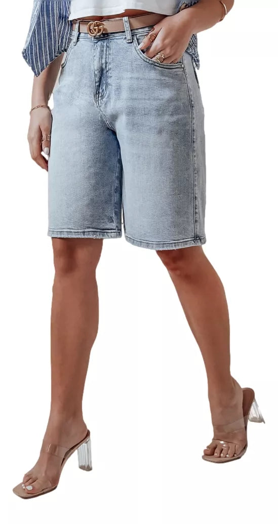 Women's blue denim shorts Kelsey 